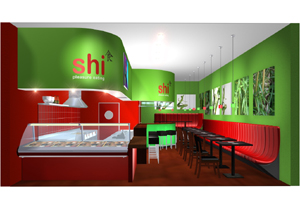 Ladenbau Laden Design Ambiente Shop: Visualisierung 3D-Animation Pr�sentation 2