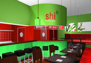 Ladenbau Laden Design Ambiente Shop: Visualisierung 3D-Animation Prsentation 6